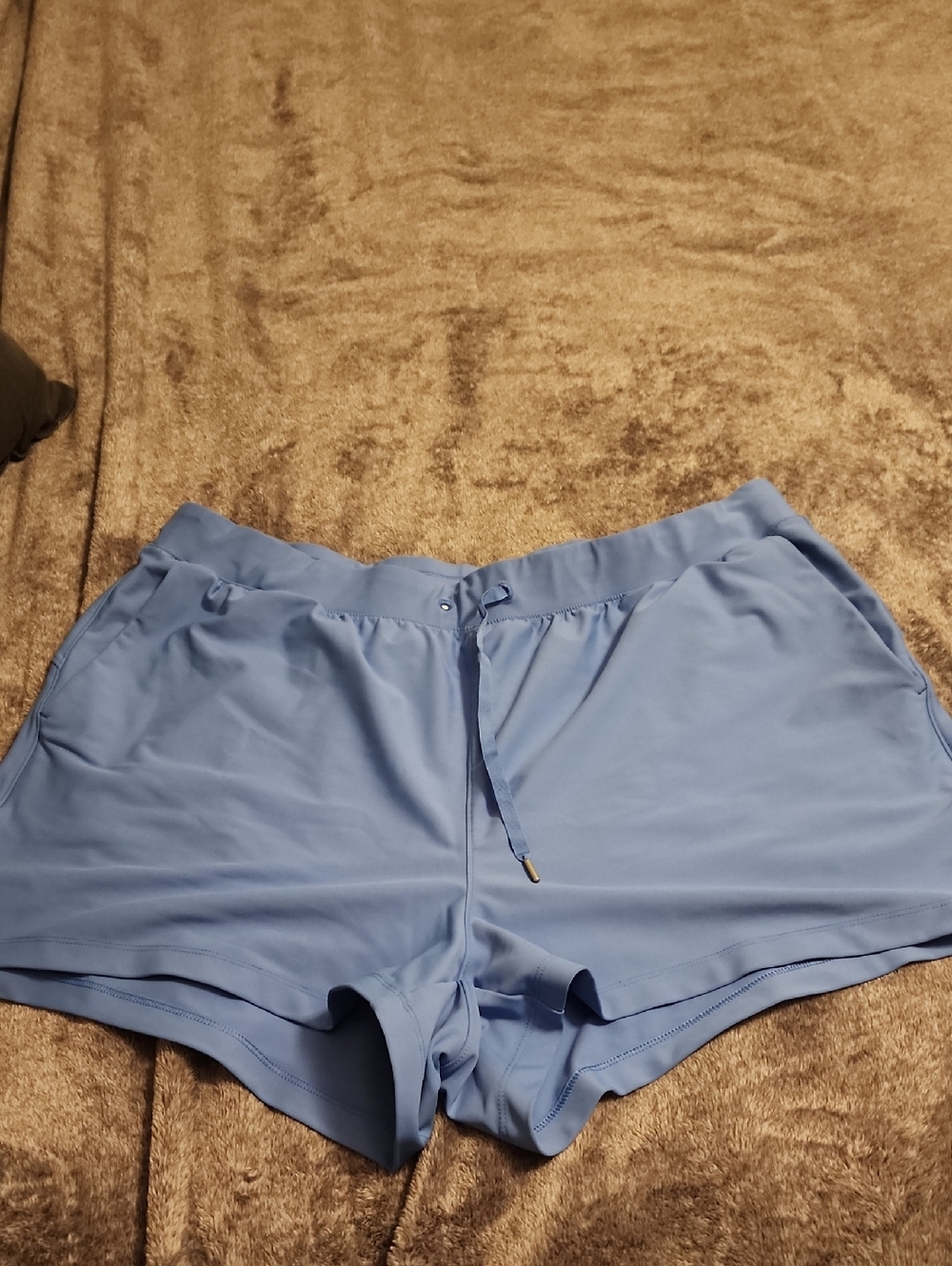 Old Navy Periwinkle Blue Women's Drawstring Lounge Shorts